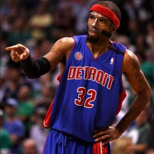 Retired  “Rip” Hamilton Detroit Pistons Jersey